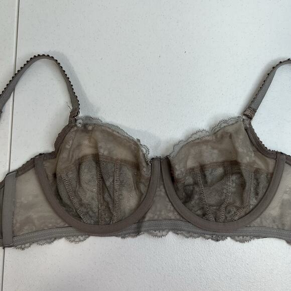 Elle Macpherson 32DD Intimates Bra Women’s Lace Underwire Balconette E75-261 - Picture 8 of 16